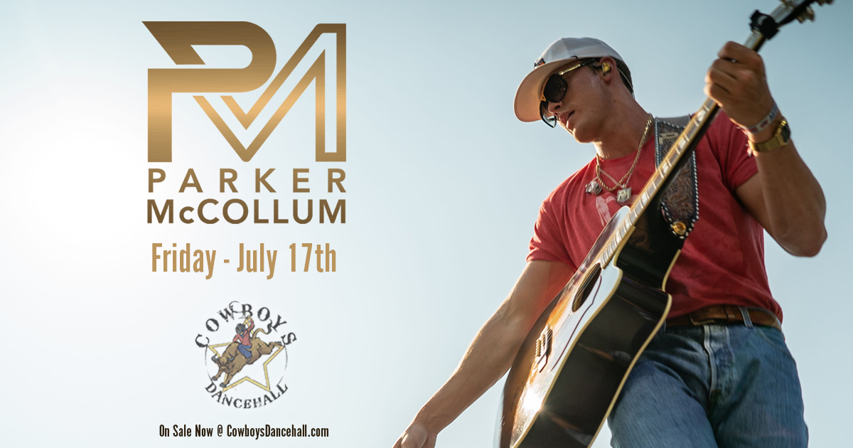 Parker McCollum live at Cowboys Dancehall